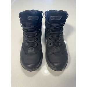 First Tactical Operator Boots Mens Size 10 Black Excellent Waterproof Side Zip